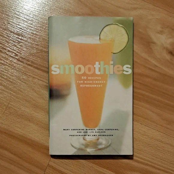 3/$10 Books - Smoothies Recipe Book with Lime Cover - Picture 1 of 3